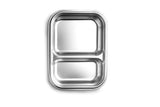 Tupper 2 compartimentos estanca acero inox 18/10