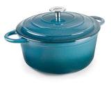 Cacerola hierro fundido azul