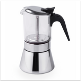 Cafetera italiana acero inoxidable 18/10
