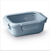 Tupper cerámico tapa cristal Azul