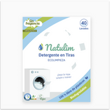 Detergente Eco-Tiras Sin fragancia 40 lavados