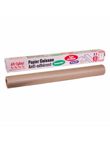 Papel de horno antiadherente 15 x 0.37m sin blanquear