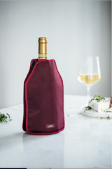 Funda enfriadora botella ajustable de tela